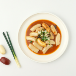 간장떡볶이