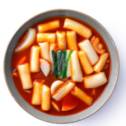 수제비떡볶이