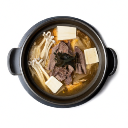 한우등심버섯전골