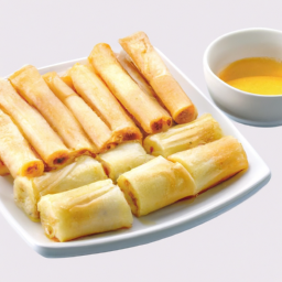 냉동만두 달걀말이