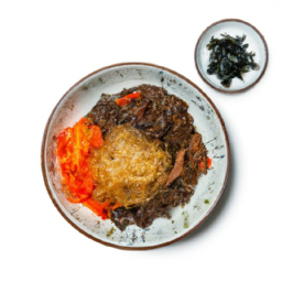 잡채 덮밥