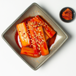 더덕 장아찌 요리 이미지