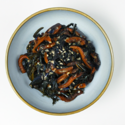 김 멸치 요리