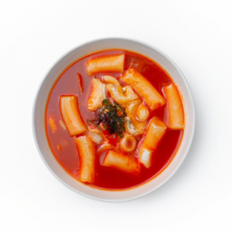 김치떡국