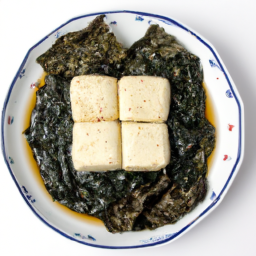 두부 깻잎 요리