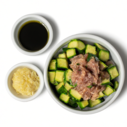 애호박 참치 요리