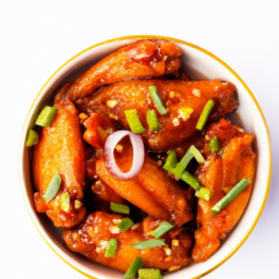 오렌지 치킨윙