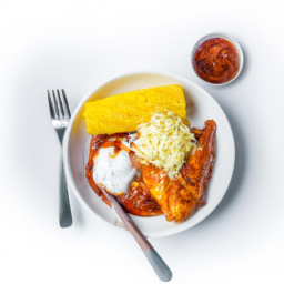 바베큐 콘치즈 치킨