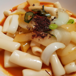 떡국떡 볶음