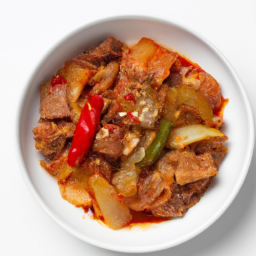 참치조림 요리 이미지