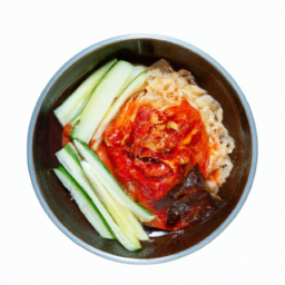 김치비빔국수