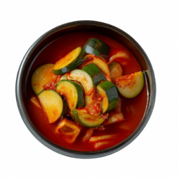 애호박 고추장찌개