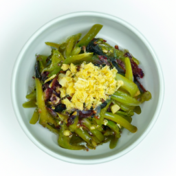 마늘쫑장아찌무침