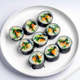 톳김밥 요리 이미지