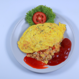 치즈 오믈렛 밥