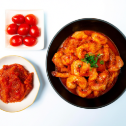 토마토 깐소새우