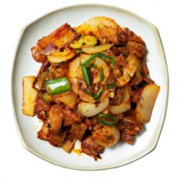 삼겹살 김치 볶음