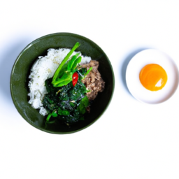 시금치덮밥
