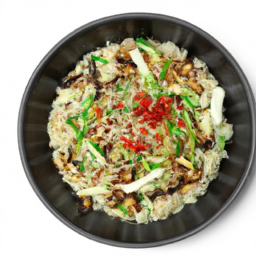 팽이버섯비빔밥