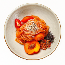 홍시비빔국수