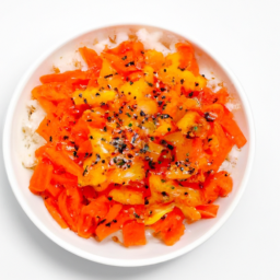 당근라페 날치알비빔밥