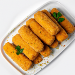 치즈스틱 요리 이미지