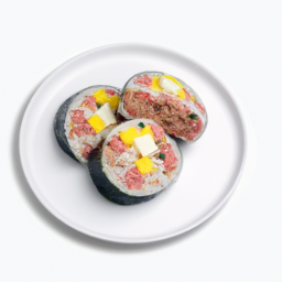 삼색 참치마요 주먹밥