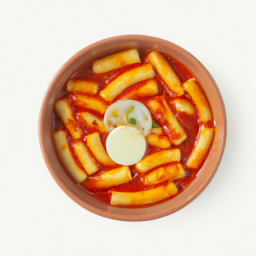 달걀 떡볶이