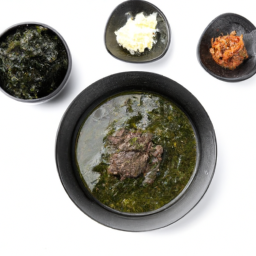 소고기얼갈이된장국