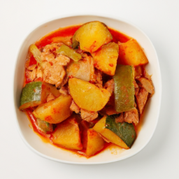 감자 참치 찌개