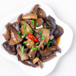 칼집버섯볶음