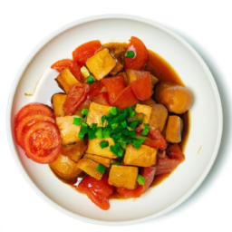 토마토두부볶음