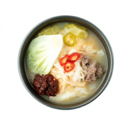 얼갈이소고기배추국
