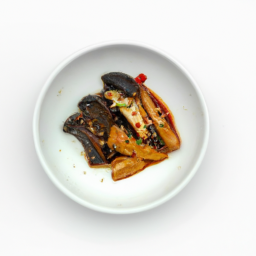 새송이버섯조림