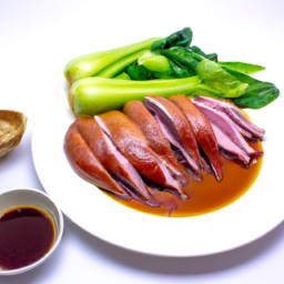 훈제오리 청경채 볶음