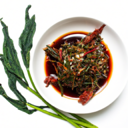 방아잎 장아찌