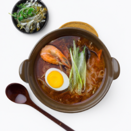 황태콩나물국