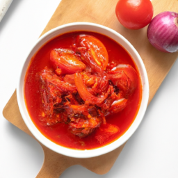 토마토 양파 조림