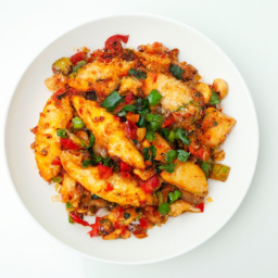 명태껍질볶음