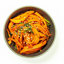 고구마순무침