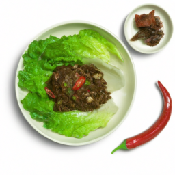 된장상추겉절이