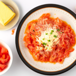 토마토계란스크램블